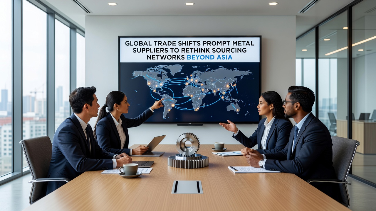 Logistics teams coordinating metal shipments from new supplier locations in Latin America and Eastern Europe