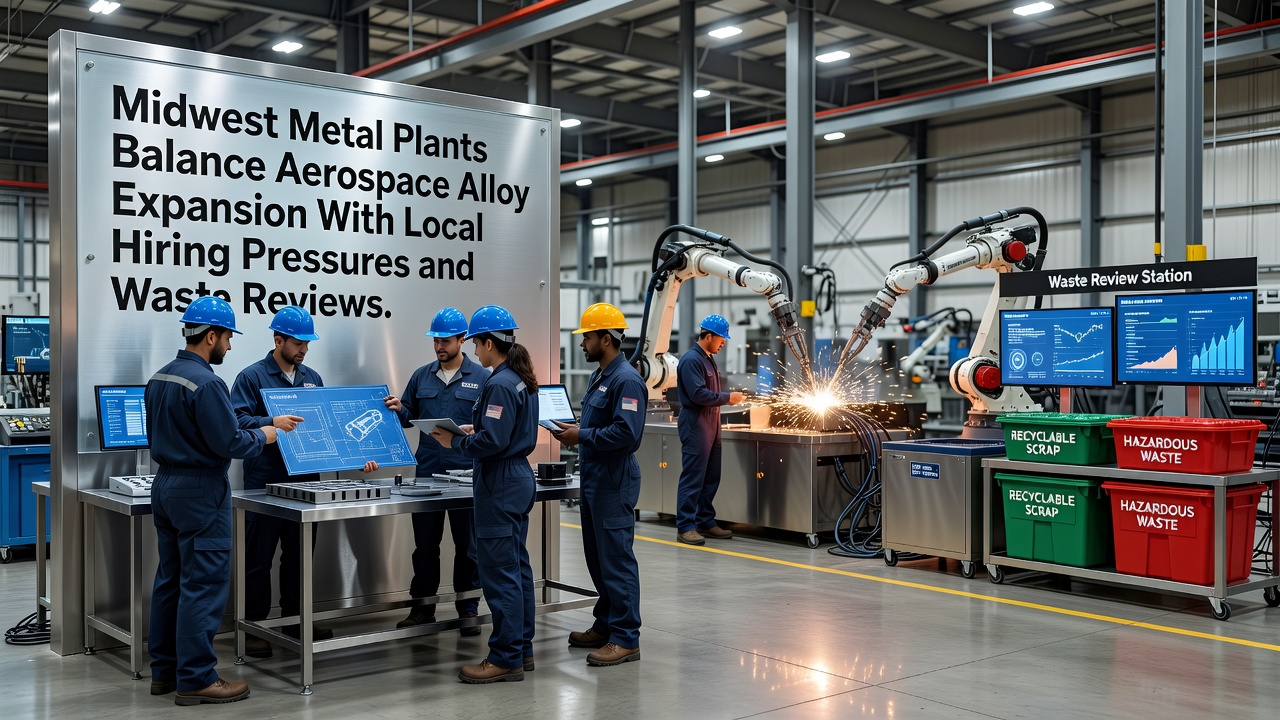 Midwest Metal Facilities Expand Aerospace Production While Managing Workforce Demands and Environmental Assessments
